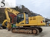 中古建設機械 中古 コマツ KOMATSU 解体機 ロングフロント・ハイリフト PC210LC-10