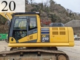 中古建設機械 中古 コマツ KOMATSU 解体機 ロングフロント・ハイリフト PC210LC-10
