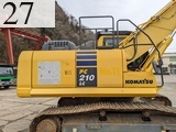 中古建設機械 中古 コマツ KOMATSU 解体機 ロングフロント・ハイリフト PC210LC-10