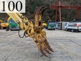 中古建設機械 中古 コマツ KOMATSU 解体機 ロングフロント・ハイリフト PC210LC-10