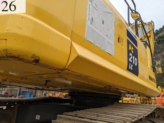 中古建設機械 中古 コマツ KOMATSU 解体機 ロングフロント・ハイリフト PC210LC-10
