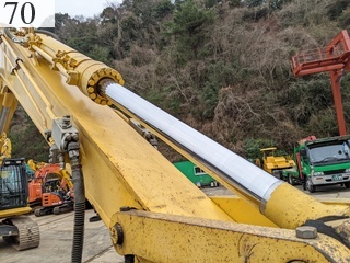 中古建設機械 中古 コマツ KOMATSU 解体機 ロングフロント・ハイリフト PC210LC-10