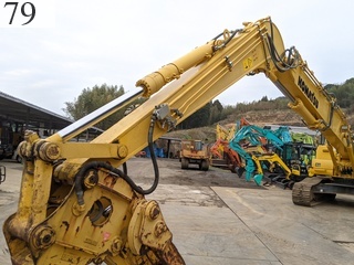 中古建設機械 中古 コマツ KOMATSU 解体機 ロングフロント・ハイリフト PC210LC-10