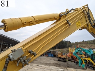 中古建設機械 中古 コマツ KOMATSU 解体機 ロングフロント・ハイリフト PC210LC-10