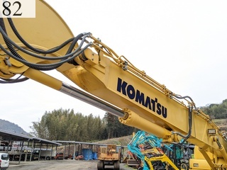 中古建設機械 中古 コマツ KOMATSU 解体機 ロングフロント・ハイリフト PC210LC-10