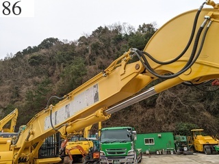 中古建設機械 中古 コマツ KOMATSU 解体機 ロングフロント・ハイリフト PC210LC-10