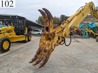 中古建設機械 中古 コマツ KOMATSU 解体機 ロングフロント・ハイリフト PC210LC-10