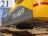 中古建設機械 中古 住友建機 SUMITOMO 油圧ショベル・バックホー ０．４－０．５立米 SH120LC-7