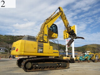 Used Construction Machine Used KOMATSU KOMATSU Material Handling / Recycling excavators Grapple PC200LC-11