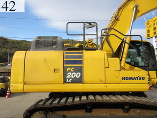 Used Construction Machine Used KOMATSU KOMATSU Material Handling / Recycling excavators Grapple PC200LC-11