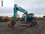 中古建設機械 中古 コベルコ建機 KOBELCO 油圧ショベル・バックホー ０．４－０．５立米 SK135SR-2
