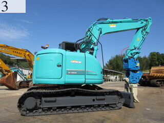 中古建設機械 中古 コベルコ建機 KOBELCO 林業機械 フェラーバンチャザウルスロボ SK135SR-3