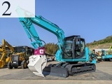 中古建設機械 中古 コベルコ建機 KOBELCO 林業機械 フェラーバンチャザウルスロボ SK135SR-5