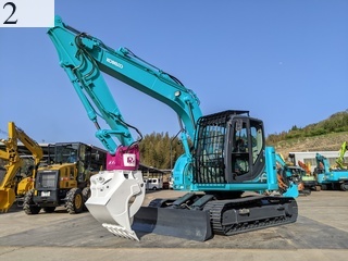 中古建設機械 中古 コベルコ建機 KOBELCO 林業機械 フェラーバンチャザウルスロボ SK135SR-5