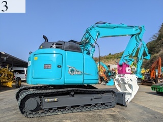 中古建設機械 中古 コベルコ建機 KOBELCO 林業機械 フェラーバンチャザウルスロボ SK135SR-5