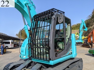 中古建設機械 中古 コベルコ建機 KOBELCO 林業機械 フェラーバンチャザウルスロボ SK135SR-5