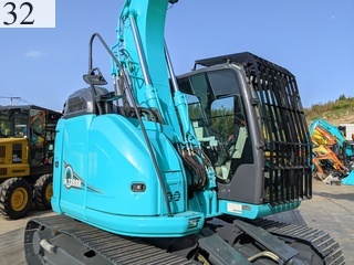 中古建設機械 中古 コベルコ建機 KOBELCO 林業機械 フェラーバンチャザウルスロボ SK135SR-5