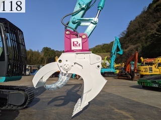 中古建設機械 中古 コベルコ建機 KOBELCO 林業機械 フェラーバンチャザウルスロボ SK135SR-5