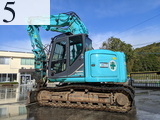 中古建設機械 中古 コベルコ建機 KOBELCO 解体機 ロングフロント・ハイリフト SK135SRDLC-3