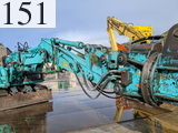 中古建設機械 中古 コベルコ建機 KOBELCO 解体機 ロングフロント・ハイリフト SK135SRDLC-3