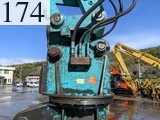 中古建設機械 中古 コベルコ建機 KOBELCO 解体機 ロングフロント・ハイリフト SK135SRDLC-3