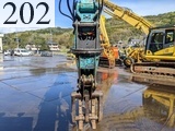 中古建設機械 中古 コベルコ建機 KOBELCO 解体機 ロングフロント・ハイリフト SK135SRDLC-3