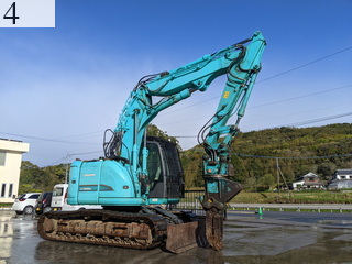 中古建設機械 中古 コベルコ建機 KOBELCO 解体機 ロングフロント・ハイリフト SK135SRDLC-3