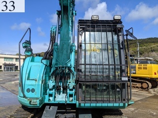 中古建設機械 中古 コベルコ建機 KOBELCO 解体機 ロングフロント・ハイリフト SK135SRDLC-3