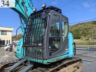 中古建設機械 中古 コベルコ建機 KOBELCO 解体機 ロングフロント・ハイリフト SK135SRDLC-3