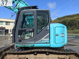 中古建設機械 中古 コベルコ建機 KOBELCO 解体機 ロングフロント・ハイリフト SK135SRDLC-3