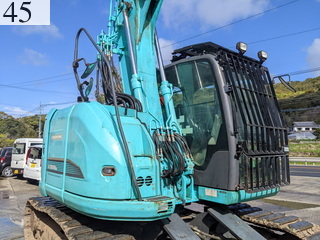 中古建設機械 中古 コベルコ建機 KOBELCO 解体機 ロングフロント・ハイリフト SK135SRDLC-3