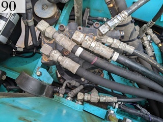 中古建設機械 中古 コベルコ建機 KOBELCO 解体機 ロングフロント・ハイリフト SK135SRDLC-3