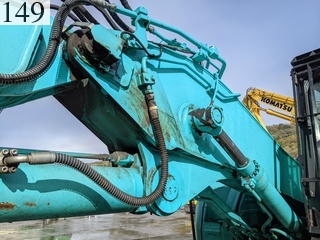 中古建設機械 中古 コベルコ建機 KOBELCO 解体機 ロングフロント・ハイリフト SK135SRDLC-3