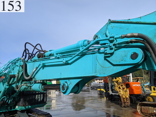 中古建設機械 中古 コベルコ建機 KOBELCO 解体機 ロングフロント・ハイリフト SK135SRDLC-3