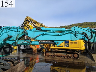 中古建設機械 中古 コベルコ建機 KOBELCO 解体機 ロングフロント・ハイリフト SK135SRDLC-3