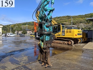 中古建設機械 中古 コベルコ建機 KOBELCO 解体機 ロングフロント・ハイリフト SK135SRDLC-3