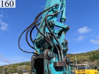 中古建設機械 中古 コベルコ建機 KOBELCO 解体機 ロングフロント・ハイリフト SK135SRDLC-3