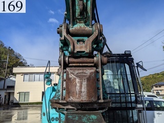 中古建設機械 中古 コベルコ建機 KOBELCO 解体機 ロングフロント・ハイリフト SK135SRDLC-3