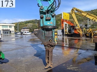 中古建設機械 中古 コベルコ建機 KOBELCO 解体機 ロングフロント・ハイリフト SK135SRDLC-3