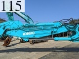 中古建設機械 中古 コベルコ建機 KOBELCO 解体機 ロングフロント・ハイリフト SK350DLC-8