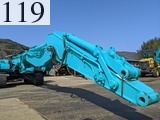中古建設機械 中古 コベルコ建機 KOBELCO 解体機 ロングフロント・ハイリフト SK350DLC-8