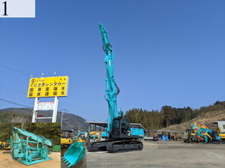 中古建設機械 中古 コベルコ建機 KOBELCO 解体機 ロングフロント・ハイリフト SK350DLC-8