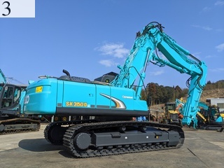 中古建設機械 中古 コベルコ建機 KOBELCO 解体機 ロングフロント・ハイリフト SK350DLC-8