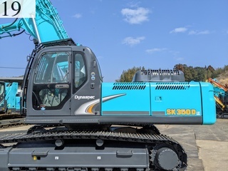 中古建設機械 中古 コベルコ建機 KOBELCO 解体機 ロングフロント・ハイリフト SK350DLC-8