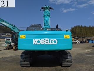 中古建設機械 中古 コベルコ建機 KOBELCO 解体機 ロングフロント・ハイリフト SK350DLC-8