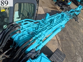 中古建設機械 中古 コベルコ建機 KOBELCO 解体機 ロングフロント・ハイリフト SK350DLC-8
