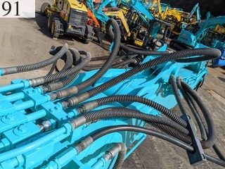 中古建設機械 中古 コベルコ建機 KOBELCO 解体機 ロングフロント・ハイリフト SK350DLC-8