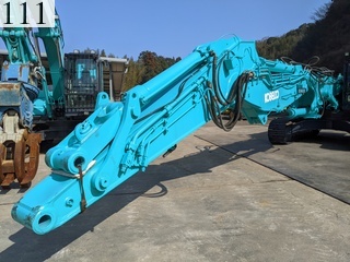中古建設機械 中古 コベルコ建機 KOBELCO 解体機 ロングフロント・ハイリフト SK350DLC-8