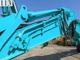 中古建設機械 中古 コベルコ建機 KOBELCO 解体機 ロングフロント・ハイリフト SK350DLC-8