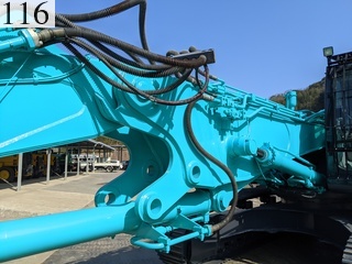 中古建設機械 中古 コベルコ建機 KOBELCO 解体機 ロングフロント・ハイリフト SK350DLC-8